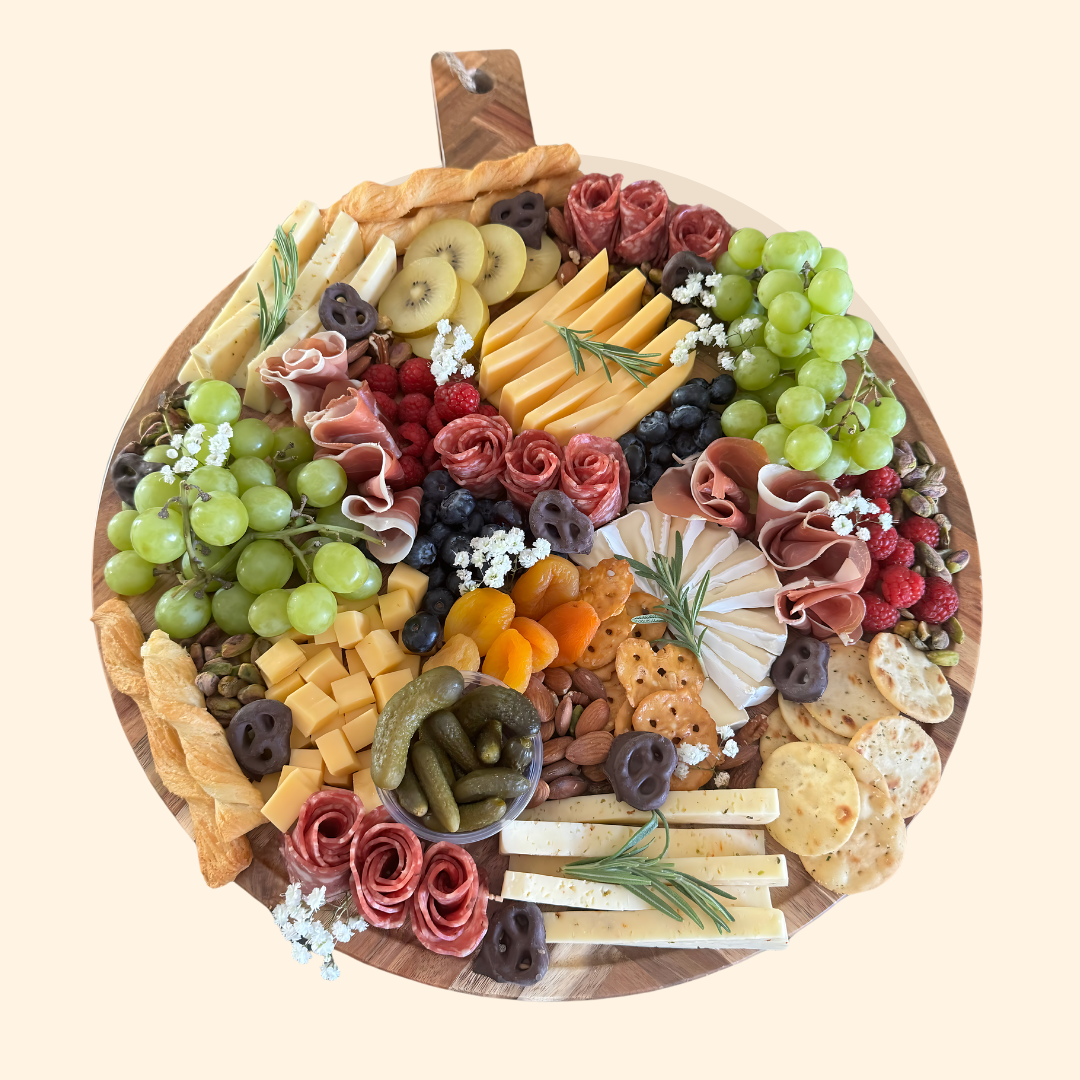 The Perfect Gathering Charcuterie Board for Six